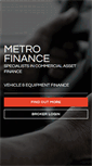 Mobile Screenshot of metrofin.com.au